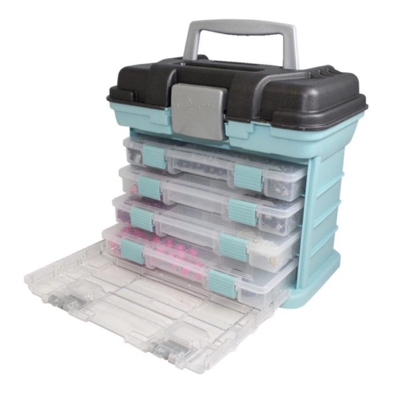 CREATIVE OPTIONS Rack Storage System, Soft Blue, Small - Picture 5 of 7